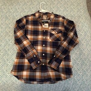 NWT North north Face Plaid Relaxed Fit XS